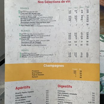 Formidable - Menu in English - Brasseries Near Me - Paris, 75