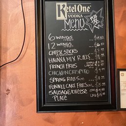 Menu Menu