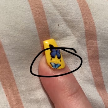 Kawaii Nails - The decal is lifting at my cuticle - Nail Salons Near Me - Bellingham, Massachusetts