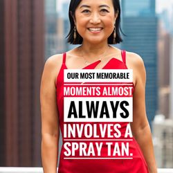 So You Boutique - Our most memorable moment almost always involves a spray tan!