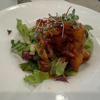 Omiza - Spicy Crispy Calamari Salad - Pan Asian Near Me - Doylestown, Pennsylvania