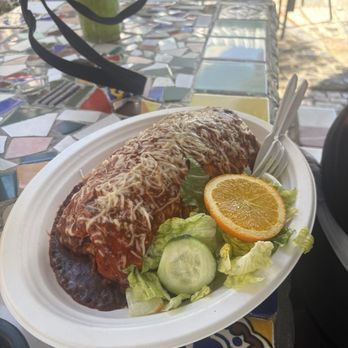 Tio's Tacos - Wet burrito con mole rojo - Mexican Near Me - Riverside, California Tio's Tacos - Wet burrito con mole rojo - Mexican Near Me - Riverside, California