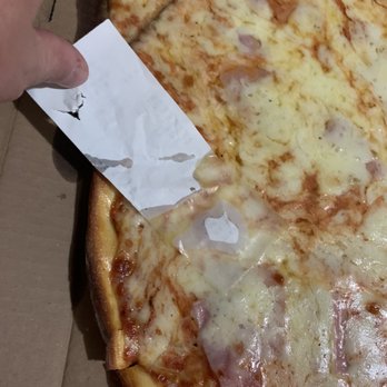 Santino's Ny Pizza - At least I got a receipt?! - Pizza Near Me - Sherman Oaks, California
