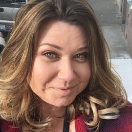 Sheila is the beautiful owner of Alley Cuts who created my look.