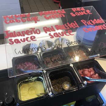 Fonda Moderna - Salsa bar - Seafood Near Me - Tustin, California