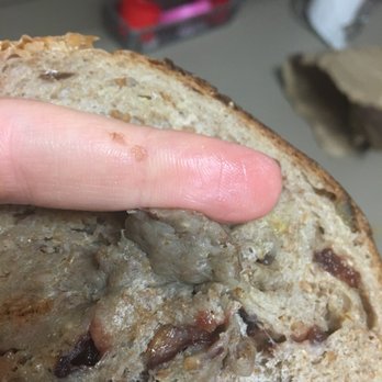 Panera Bread - Ball of nasty uncooked bough... - Sandwiches Near Me - Indianapolis, Indiana Panera Bread - Ball of nasty uncooked bough... - Sandwiches Near Me - Indianapolis, Indiana
