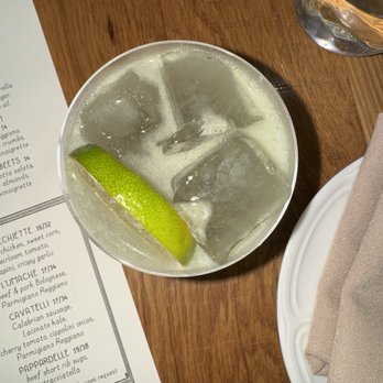 Alta Via - Cantaloupe Basil Margarita - Italian Near Me - Blawnox, Pennsylvania