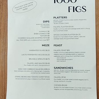 1000 Figs - Menu2 - Falafel Near Me - New Orleans, Louisiana 1000 Figs - Menu2 - Falafel Near Me - New Orleans, Louisiana