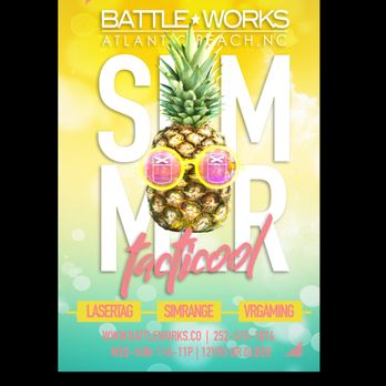 Battle Works - Tacticool Summer - Laser Tag Near Me - Atlantic Beach, North Carolina