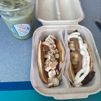 Hola Adios Coffeeshop - Matcha latte, strawberry paco, and banana paco! - Coffee & Tea Near Me - Costa Mesa, California Hola Adios Coffeeshop - Matcha latte, strawberry paco, and banana paco! - Coffee & Tea Near Me - Costa Mesa, California