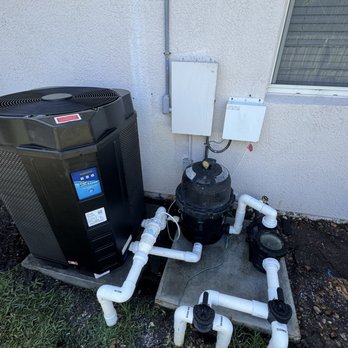 Second2 None Pools - New heat pump installed - Pool Cleaners Near Me Second2 None Pools - New heat pump installed - Pool Cleaners Near Me