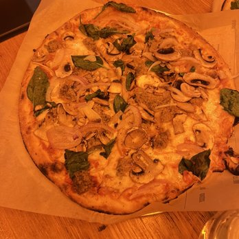 Blaze Pizza - Pizza. Meatball onion spinach - Pizza Near Me - San Diego, California