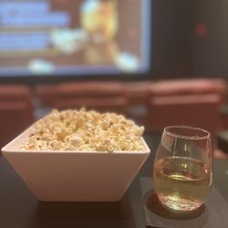 Living Room Theatres Indy - Popcorn & Chardonnay