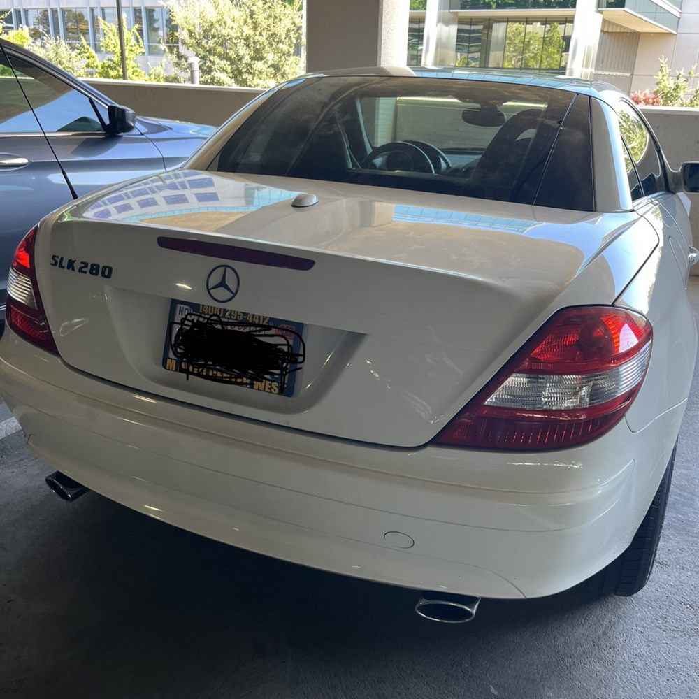 Elite Window Tint & Vinyl Wraps - SLK Rear window tint - Car Window Tinting Near Me - Campbell, California
