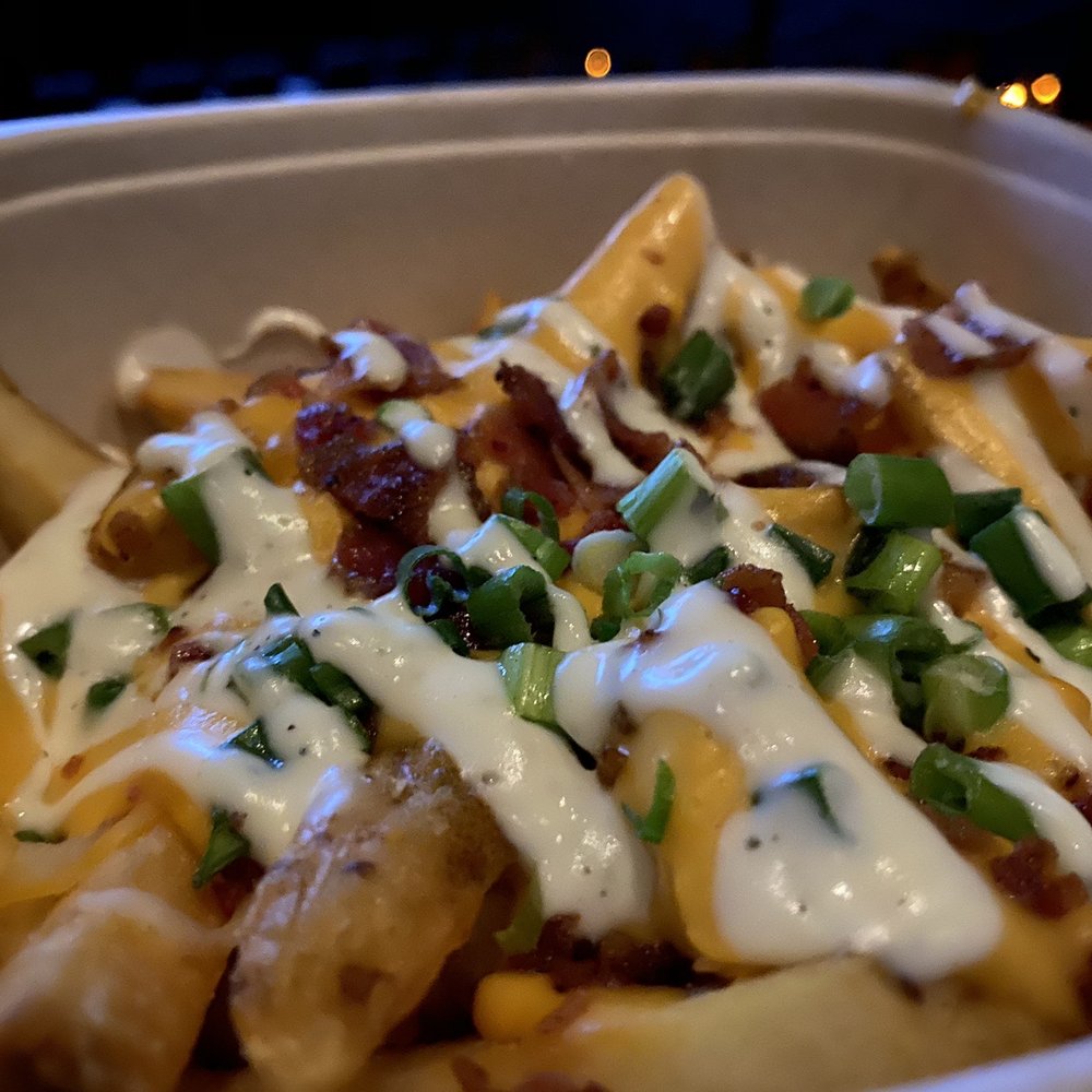 AMC DINE-IN Tech Ridge 10 - Loaded Bacon Fries - Cinema Near Me - Austin, Texas AMC DINE-IN Tech Ridge 10 - Loaded Bacon Fries - Cinema Near Me - Austin, Texas