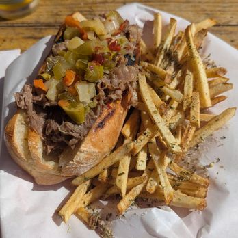 Chicago Fire Grill - Da Beef & Sausage - Salad Near Me - San Diego, California