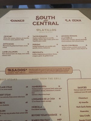 Menu photo 8 South And Central Charlottesville, VA Menu photo 8 South And Central Charlottesville, VA