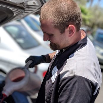 Highline Car Care - Our head technician Jon, hard at work - Auto Repair Near Me - Gilbert, Arizona