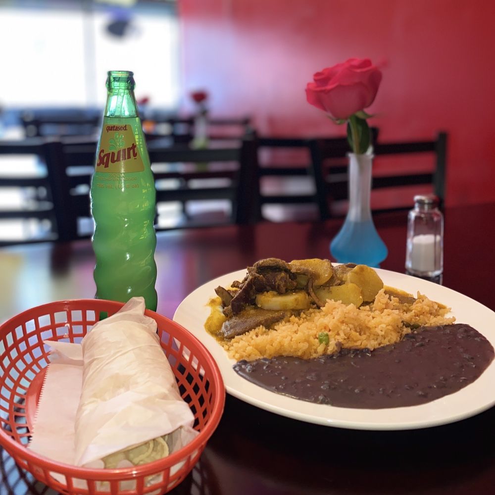 La Guadalupe Restaurant - a plate of mexican food and a bottle of soda - Mexican Near Me - New York, New York