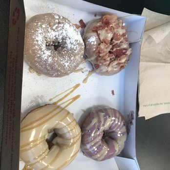 Duck Donuts - French Toast, Maple Bacon, Blueberry Lemon, Peanut Butter w Salty Caramel - Donuts Near Me - Westerville, Ohio