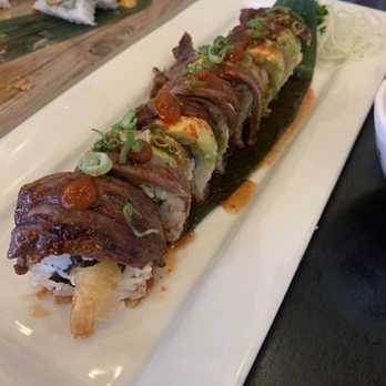 Sushi Pop - Meat and avocado roll - Japanese Near Me - Fullerton, California Sushi Pop - Meat and avocado roll - Japanese Near Me - Fullerton, California