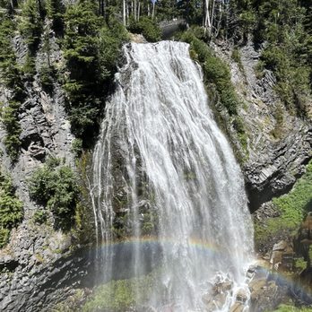 Narada Falls - Rainbow - Landmarks & Historical Buildings Near Me - Packwood, Washington