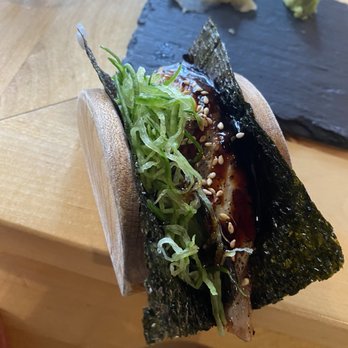 Sugo Hand Roll Bar - Torched eel - Sushi Bars Near Me - Seattle, Washington Sugo Hand Roll Bar - Torched eel - Sushi Bars Near Me - Seattle, Washington