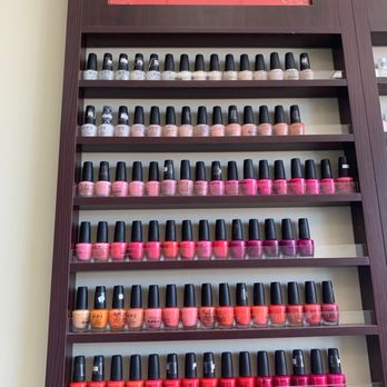 Nail Secrets - Color color on the wall who's getting their nails done today?? - Nail Salons Near Me - Chicago, Illinois
