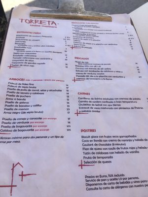 Menu photo 2 Torreta Alboraia, V