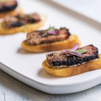 Nana's Porch - Brisket Crostini - Food Trucks Near Me - Charlotte, North Carolina Nana's Porch - Brisket Crostini - Food Trucks Near Me - Charlotte, North Carolina