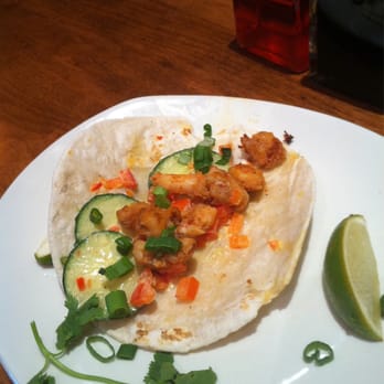 P.F. Chang's - Bland "spicy" shrimp taco - Chinese Near Me - Memphis, Tennessee