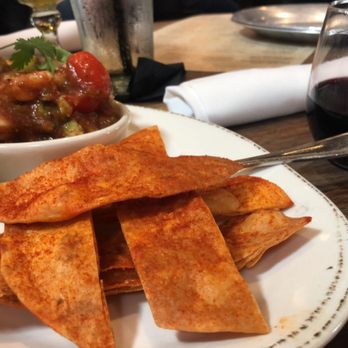 The Rustic - Shrimp cocktail + house Cabernet - New American Near Me - Dallas, Texas