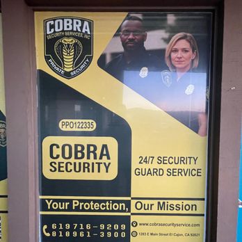 Cobra Security Service - Security Services Near Me - El Cajon, California