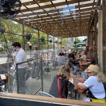 The Smith - Outdoor dining area - New American Near Me - New York, New York The Smith - Outdoor dining area - New American Near Me - New York, New York