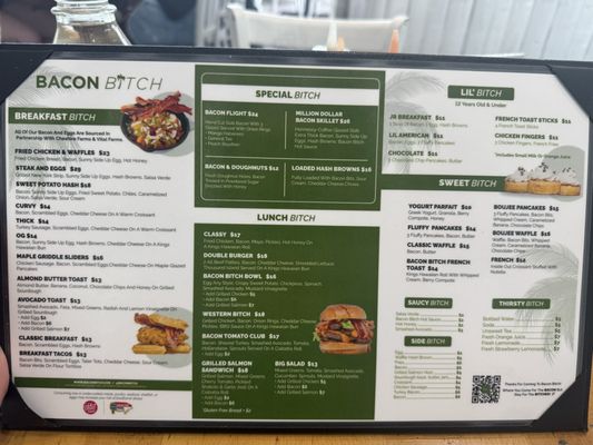 Menu photo 4 Bacon Bitch Miami, FL