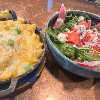 COMMUNION Restaurant and Bar - Mac and cheese and watermelon salad - Soup Near Me - Seattle, Washington COMMUNION Restaurant and Bar - Mac and cheese and watermelon salad - Soup Near Me - Seattle, Washington