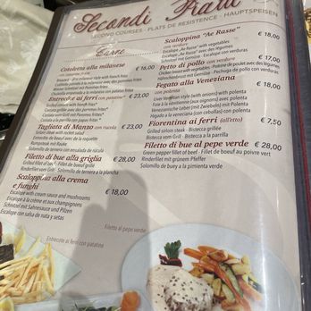 Ae Rasse - Menu - Italian Near Me - Venezia, VE