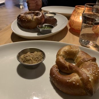 Bell Tower Brewing - Three pretzels (bigger than your hand) in the large order - Brewpubs Near Me - Kent, Ohio