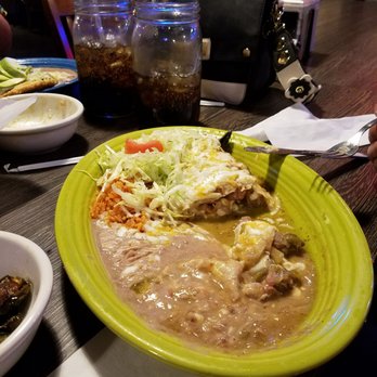 Sarape Mexican Grill - Our son-in-law ordered this green chile burrito. He said it was delicious. - Mexican Near Me - Parker, Arizona Sarape Mexican Grill - Our son-in-law ordered this green chile burrito. He said it was delicious. - Mexican Near Me - Parker, Arizona