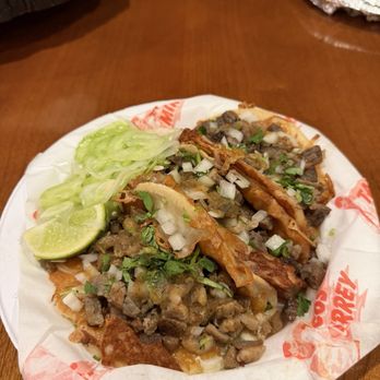 Tacos Mirrey - Ribeye "loaded" taco's. Seriously addicting - Tacos Near Me