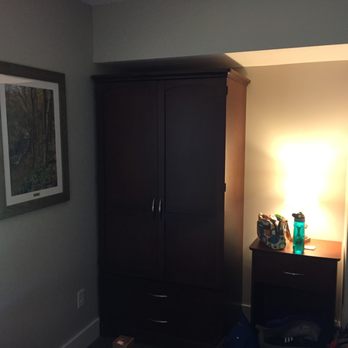 Hocking Hills State Park - Wardrobe in the corner - there was one in each room with extra blankets. - Hiking Near Me - Logan, Ohio