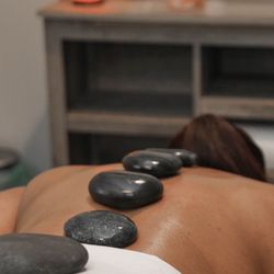 The Retreat Day Spa - Let hot stones melt away the tension.