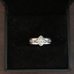 C K Jewelers - Totally re-worked this ring, bezel set the center stone.
