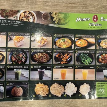 Happy Buddha Kitchen - Menu 8/9/22 - Vegetarian Near Me - Temple City, California Happy Buddha Kitchen - Menu 8/9/22 - Vegetarian Near Me - Temple City, California