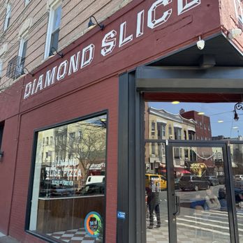 Diamond Slice - Storefront - Pizza Near Me - Brooklyn, New York
