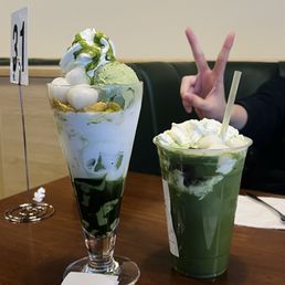 Matcha parfait Matcha parfait