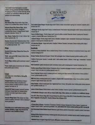 Menu photo 6 The Crooked Spoon Gastropub Clermont, FL