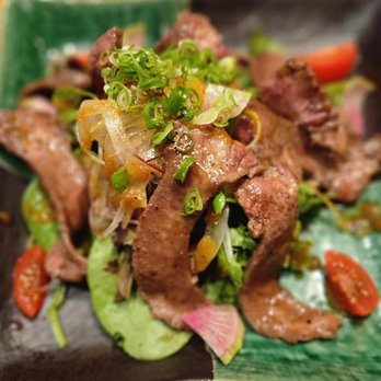Sushi Izakaya Gaku - Gyutan (beef tongue) Salad - Sushi Bars Near Me - Honolulu, Hawaii Sushi Izakaya Gaku - Gyutan (beef tongue) Salad - Sushi Bars Near Me - Honolulu, Hawaii