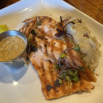 Gun Barrel Steak and Game House - My salmon dill on side SO GOOD 5/16/24 - Steakhouses Near Me - Jackson, Wyoming Gun Barrel Steak and Game House - My salmon dill on side SO GOOD 5/16/24 - Steakhouses Near Me - Jackson, Wyoming