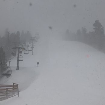 Red River Ski  & Summer Area - Snow at the Platinum lift and The Face - Ski Resorts Near Me - Red River, New Mexico